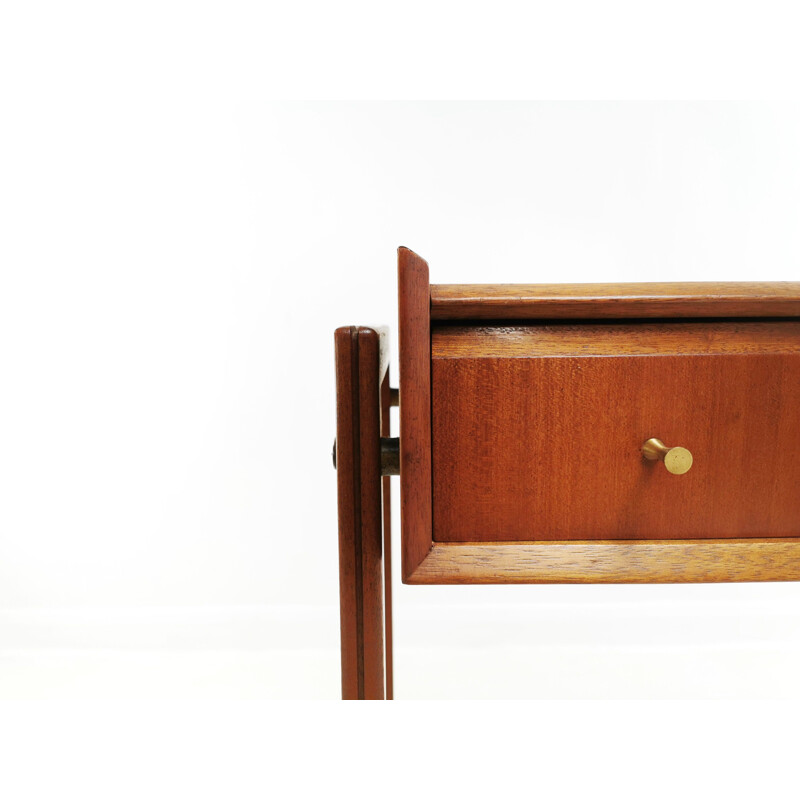 Vintage Teak Console Table 1960