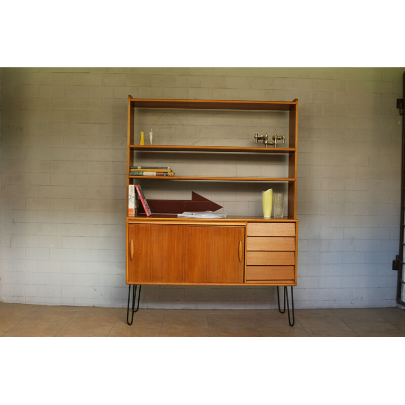 Vintage bookcase Sweden 1970