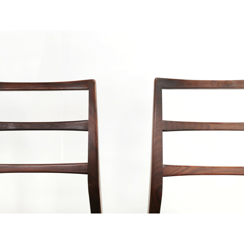 Set of 4 Vintage Teak Dining Chairs Afromosia By Richard Hornby For Fyne Ladye 1960