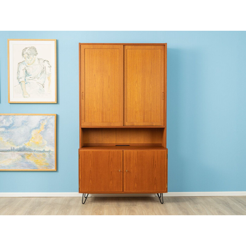 Vintage 2-part dresser in teak veneer 1960