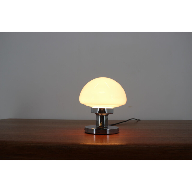 Vintage  table lamp "mushroom Art Deco 1930s