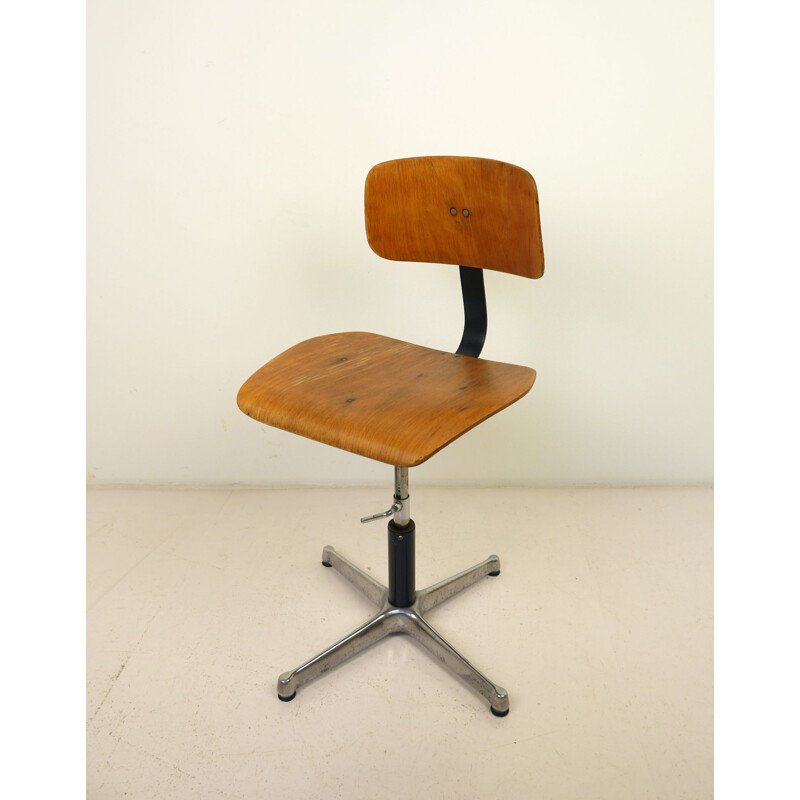 Vintage Architects Swivel Chair from Drabert, Germany, 1940s