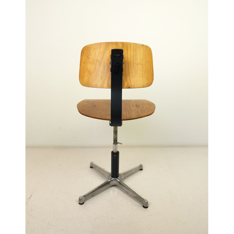 Vintage Architects Swivel Chair from Drabert, Germany, 1940s