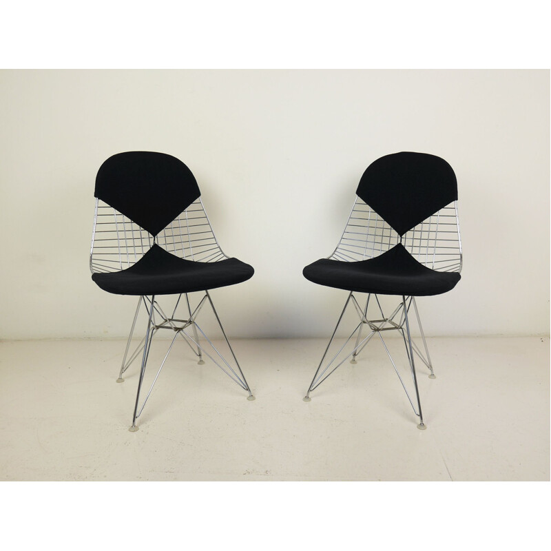 Model DKR-2 Wire Chair by Charles & Ray Eames for Herman Miller, USA, 1960