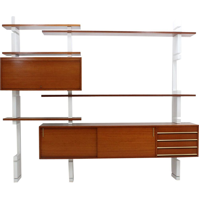 Vintage Extenso modular bookcase AMMA 1960s