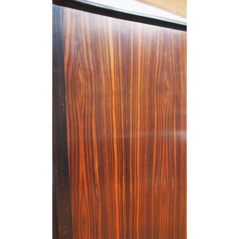 Vintage rosewood wardrobe from Rio Art Deco 