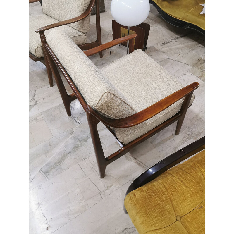 Pair of vintage armchairs,Danish 1960s