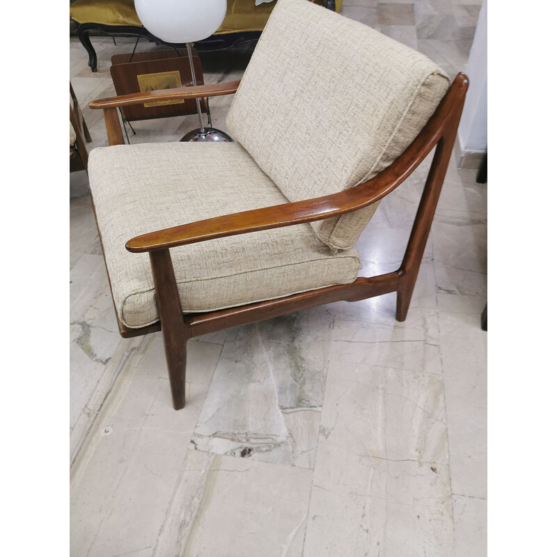 Pair of vintage armchairs,Danish 1960s