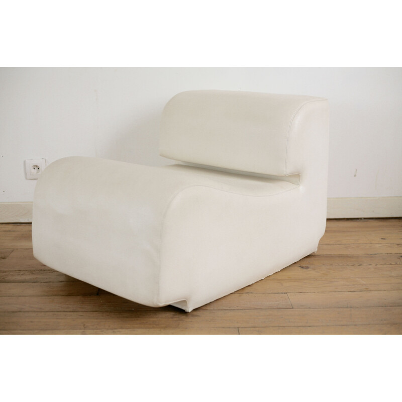 Vintage armchair by Cini Boeri, model Bobo Arflex, Diffusion Mobilier International, Italy 1968