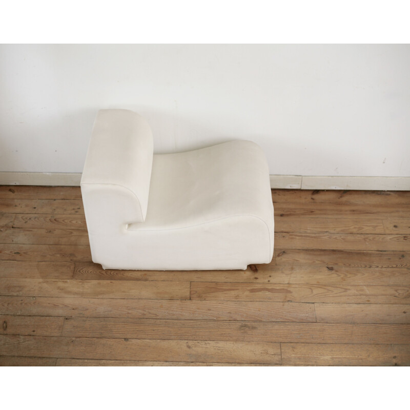 Vintage fauteuil van Cini Boeri, model Bobo Arflex, Diffusion Mobilier International, Italië 1968