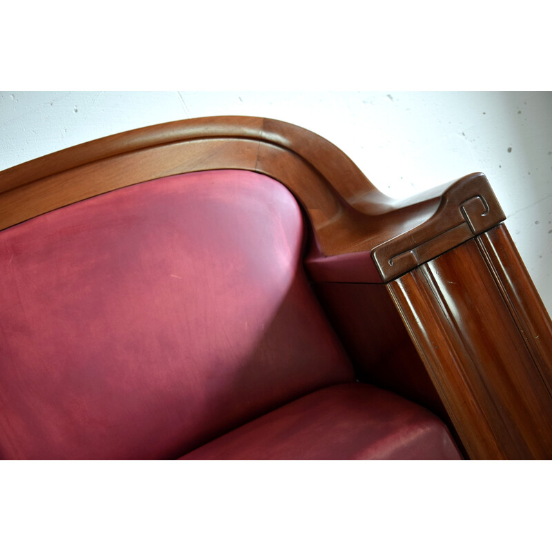 Canapé  vintage du fabricant de meubles royal C.B. Hansens Art déco Danois 1930