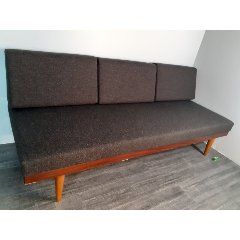 Vintage teak Daybed sofa by Ingmar Relling and by Ekornes Svane, in Trondheim, Norway 1960