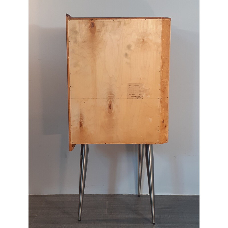 Teak Vintage Bar Corner Cabinet by Talgøs Møbelfabrikkk, Norwegian 1957