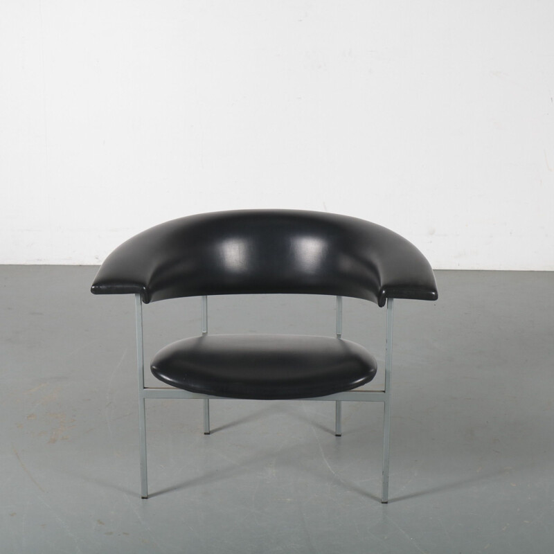 Fauteuils vitnage "Meander Gamma" de Rudolf Wolf pour Gaasbeek en Van Tiel, Pays-Bas, 1950 