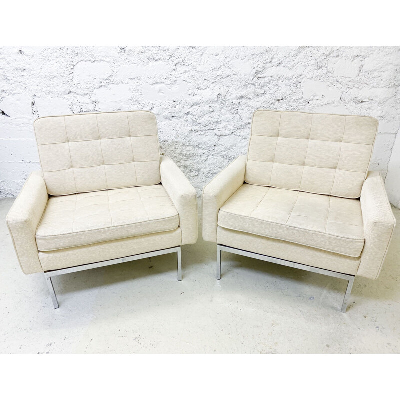 Pair of Vintage Armchairs model 67 A by Florence Knoll - Knoll 1975