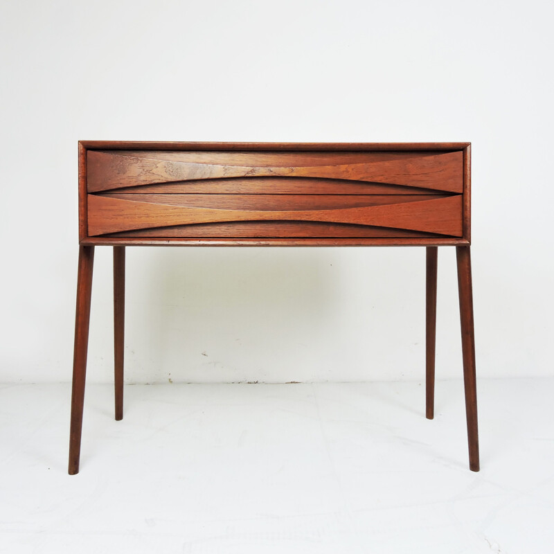 Table d'appoint vintage de Rimbert Sandholt pour Glas &Trä Hovmantorp, Suède, 1960