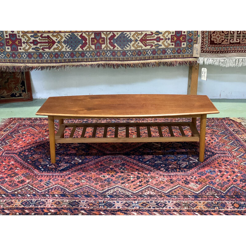 Vintage teak coffee table 1970