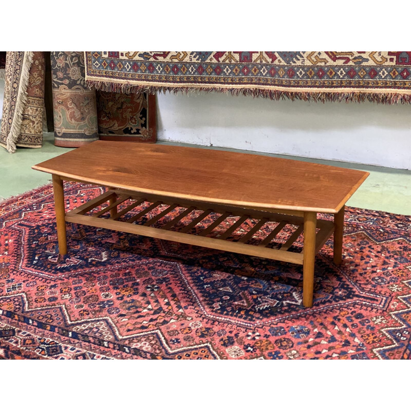 Vintage teak coffee table 1970