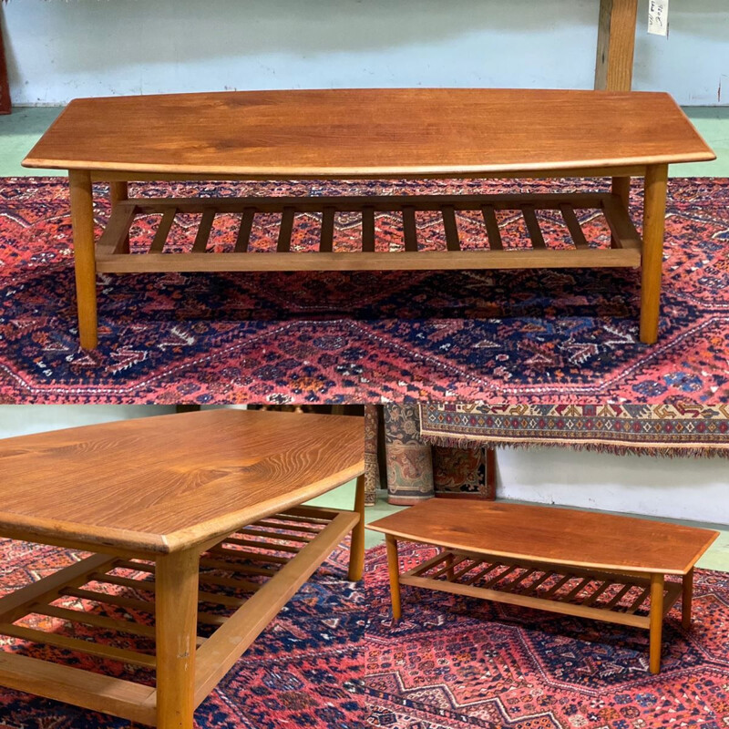 Vintage teak coffee table 1970