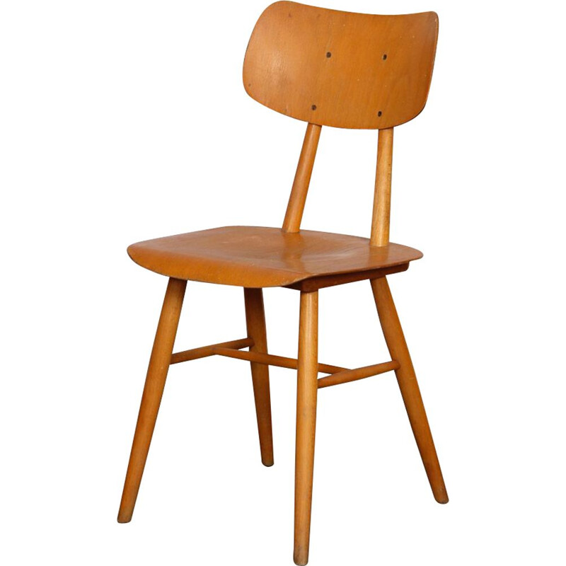 Vintage Chair by Ton, from Eastern Europe 1960