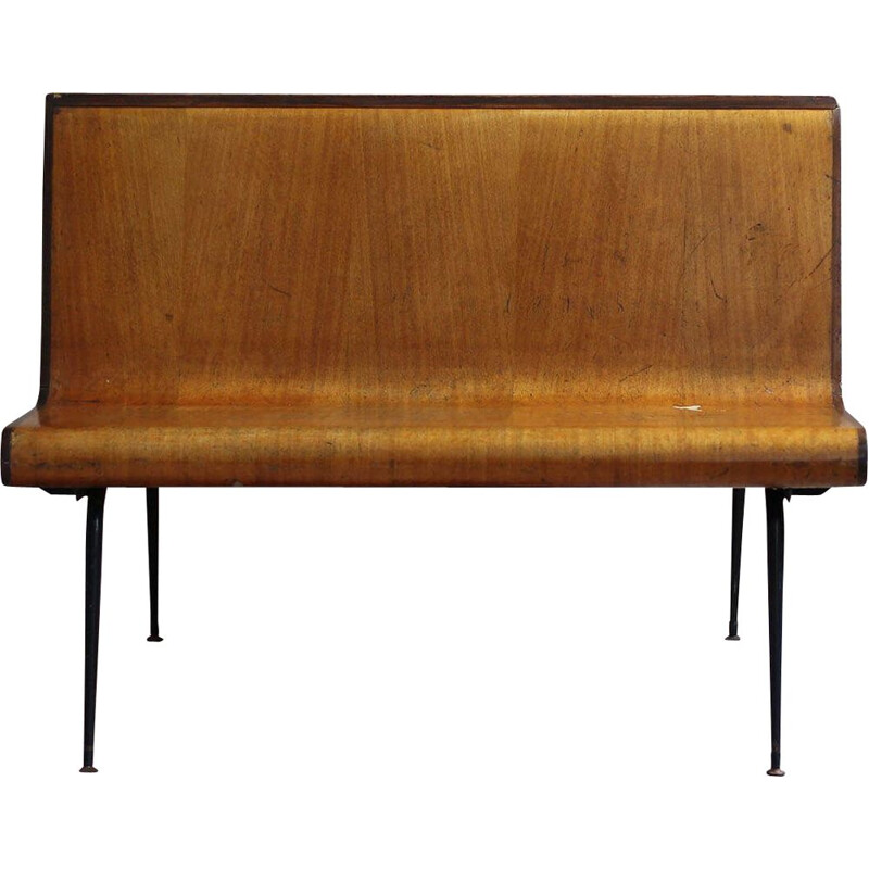 Vintage Platform Bench, 1950s