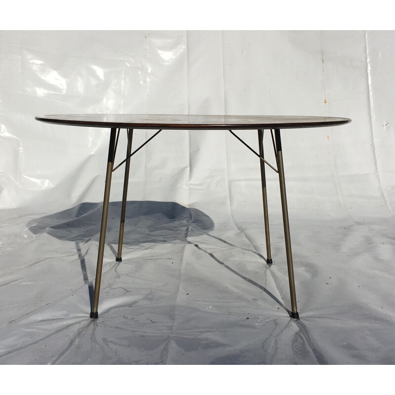 Table de repas vintage palissandre Arne Jacobsen