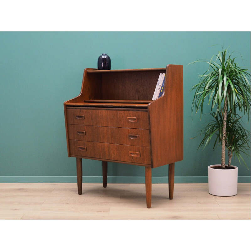 Vintage teak secretary, Hanbjerg AS Danish 1960s