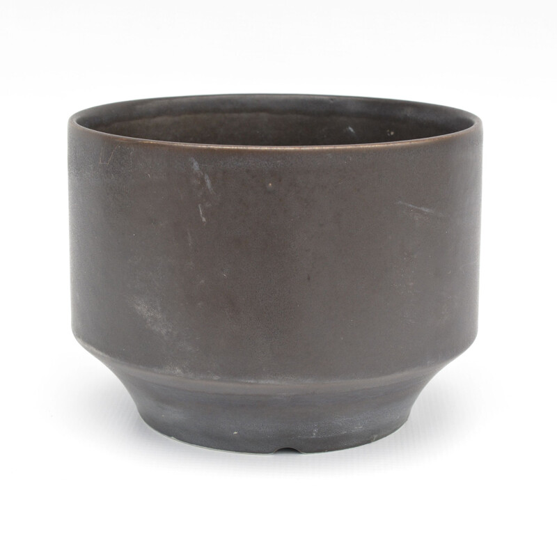 Vintage ceramic pot by Richard Lindh, Arabia Wartsila, Finland, 1970