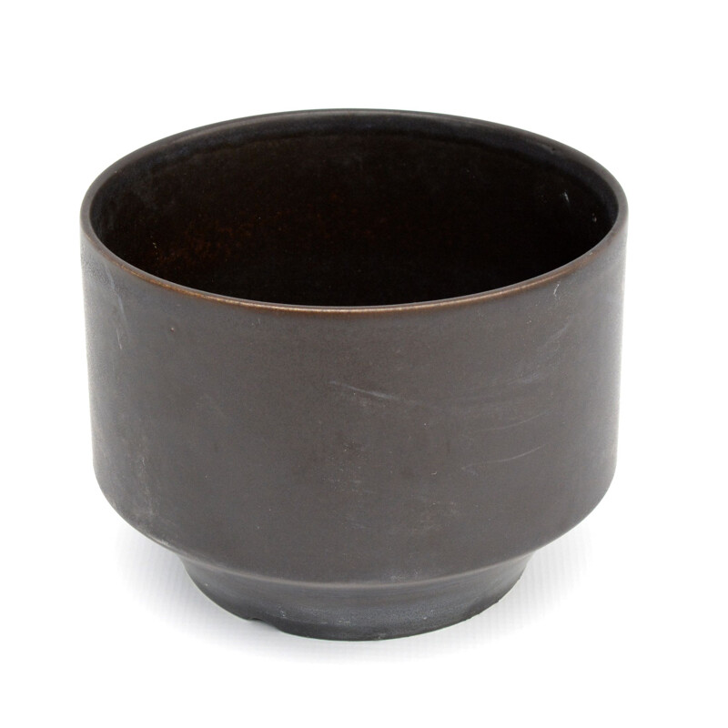 Vintage ceramic pot by Richard Lindh, Arabia Wartsila, Finland, 1970