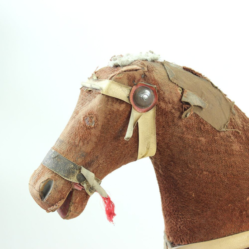 Vintage rocking horse, Czechoslovakia 1930