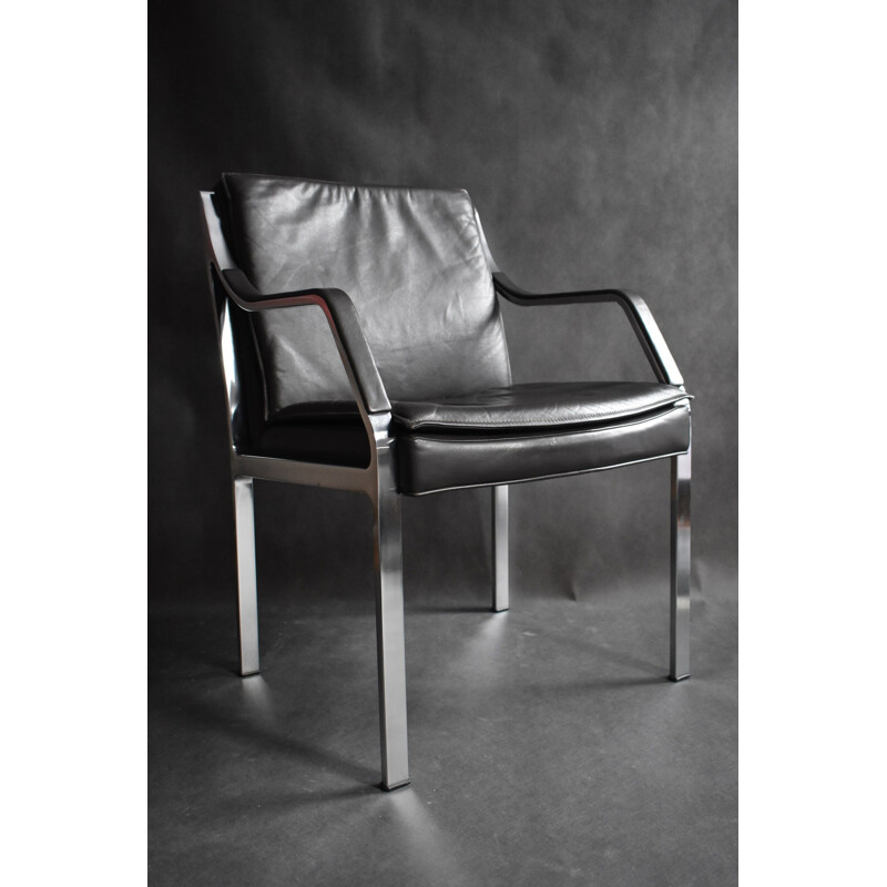 Pair of vintage armchairs R.B. Glatzel for Knoll  1980s