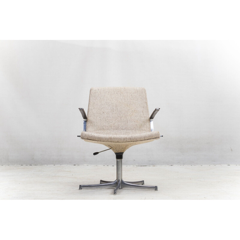 Sedia girevole vintage di Preben Fabricius per Walter Knoll Wilhelm Knoll, 1960