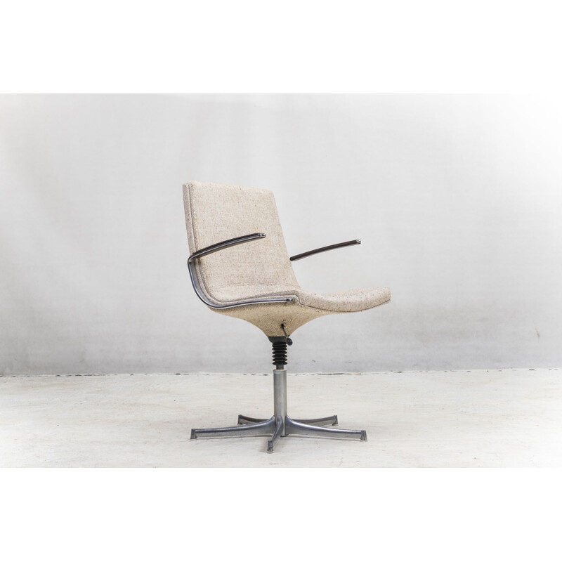 Cadeira giratória Vintage de Preben Fabricius para Walter Knoll Wilhelm Knoll, 1960