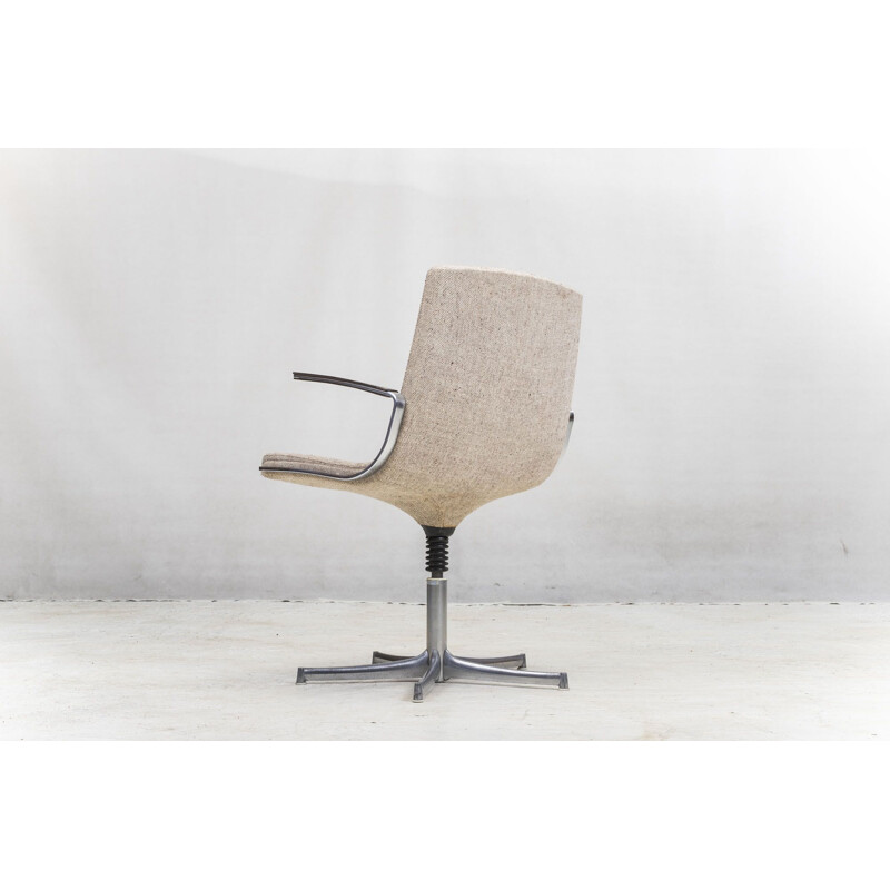 Sedia girevole vintage di Preben Fabricius per Walter Knoll Wilhelm Knoll, 1960