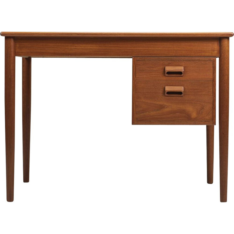 Vintage Teak Desk by Børge Mogensen for Søborg Møbelfabrik 1960s