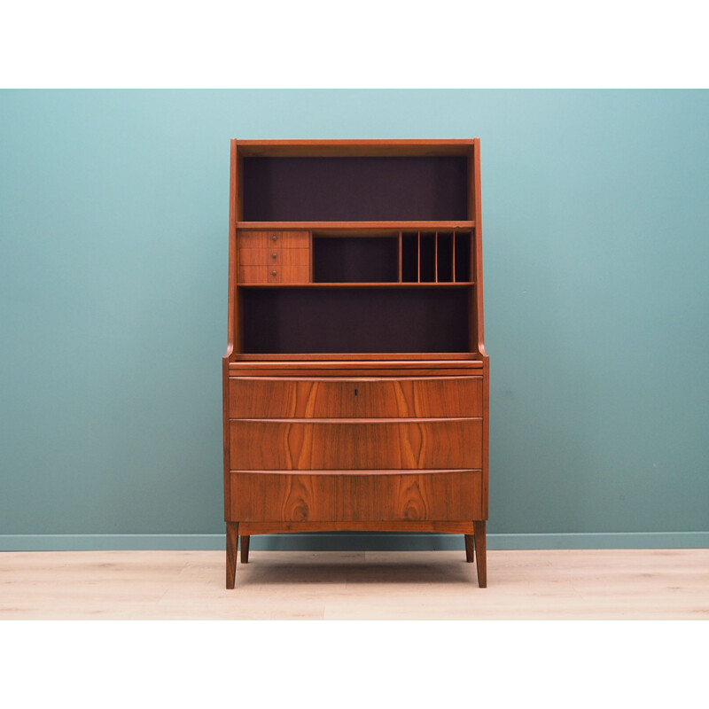 Vintage Secretaire teak, Danish 1970s