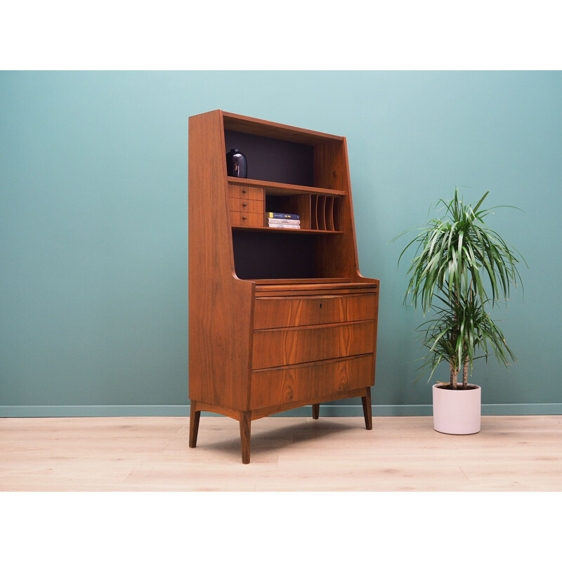 Vintage Secretaire teak, Danish 1970s