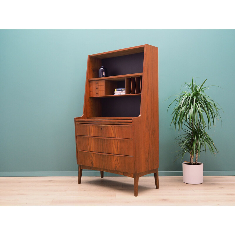 Vintage Secretaire teak, Danish 1970s