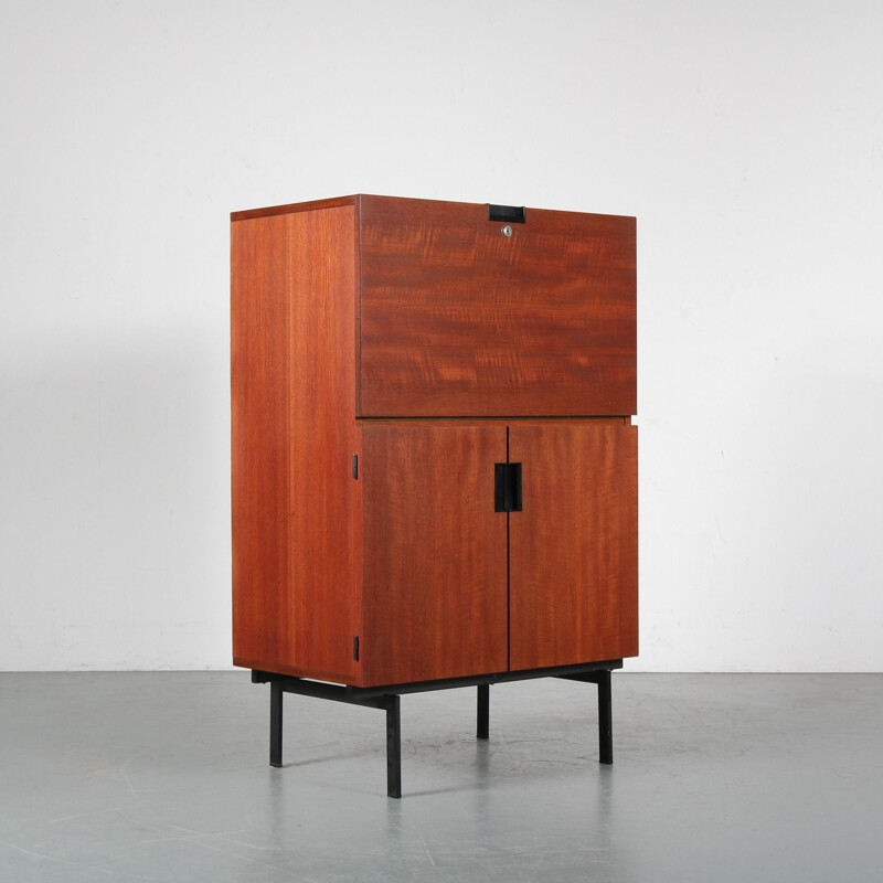 Vintage Japanese series cabinet by Cees Braakman for Pastoe, the Netherlands 1950s 