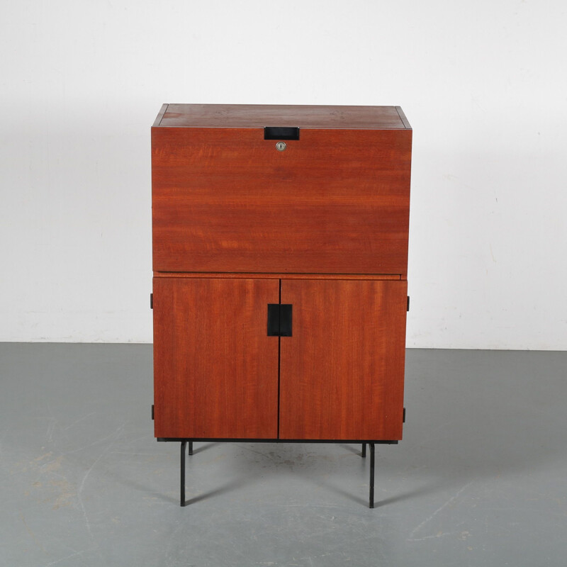 Vintage Japanese series cabinet by Cees Braakman for Pastoe, the Netherlands 1950s 