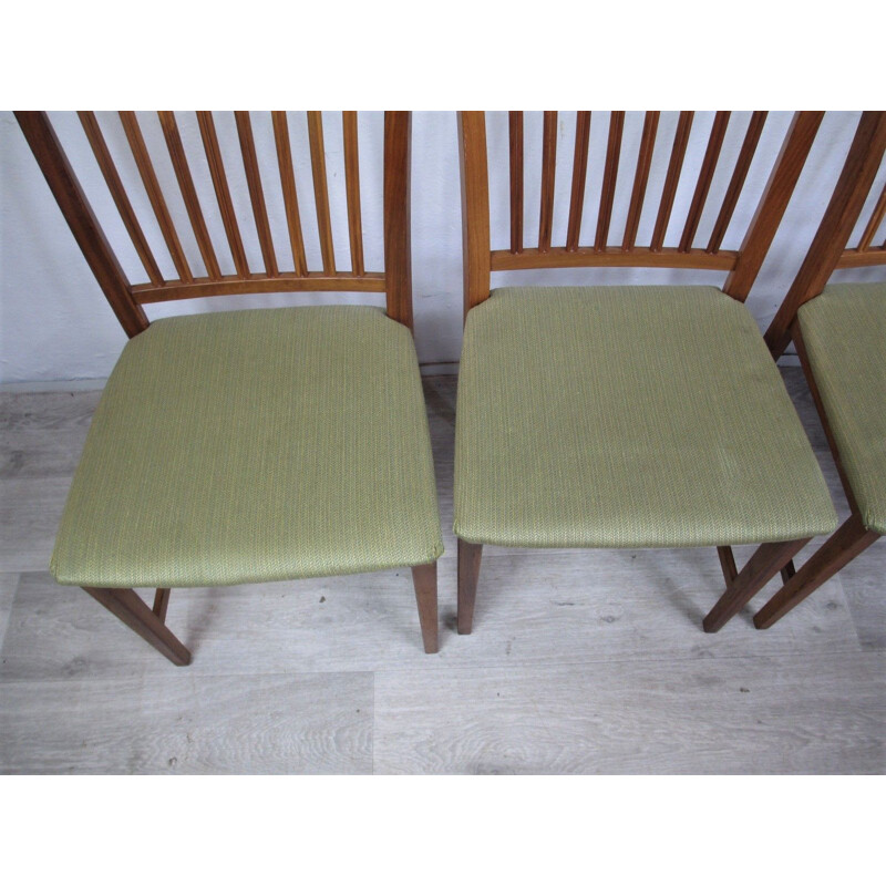 Set of 4 vintage Chairs, Denmark, 1970s
