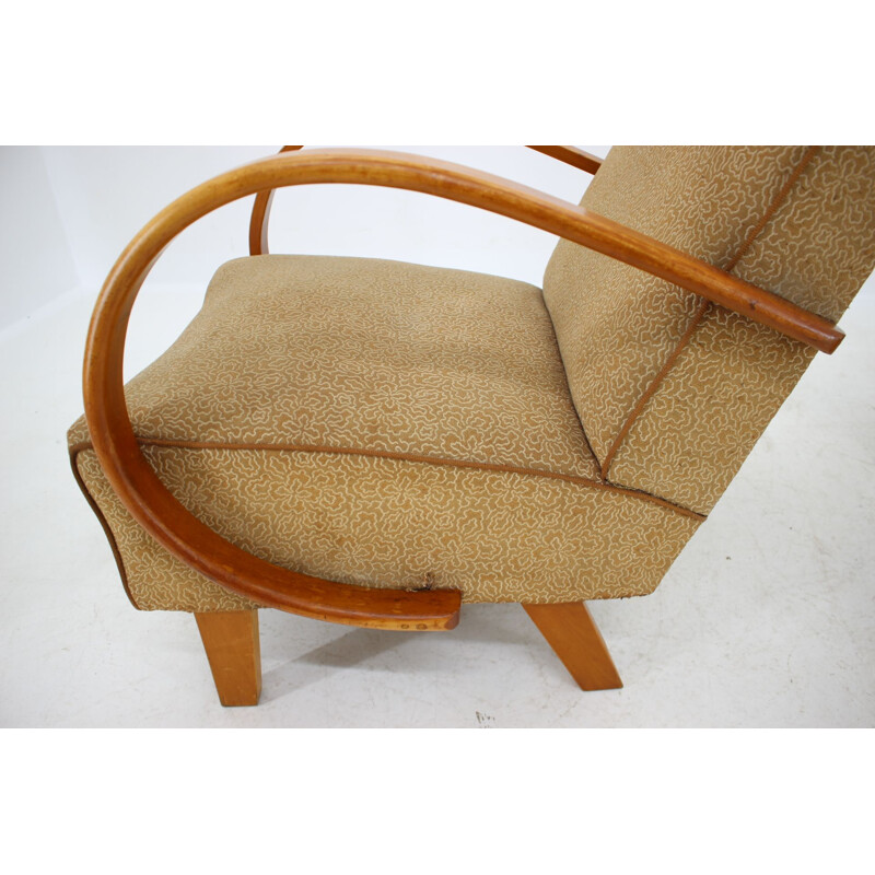 Paire de fauteuils vintage de Jindrich Halabala, 1950