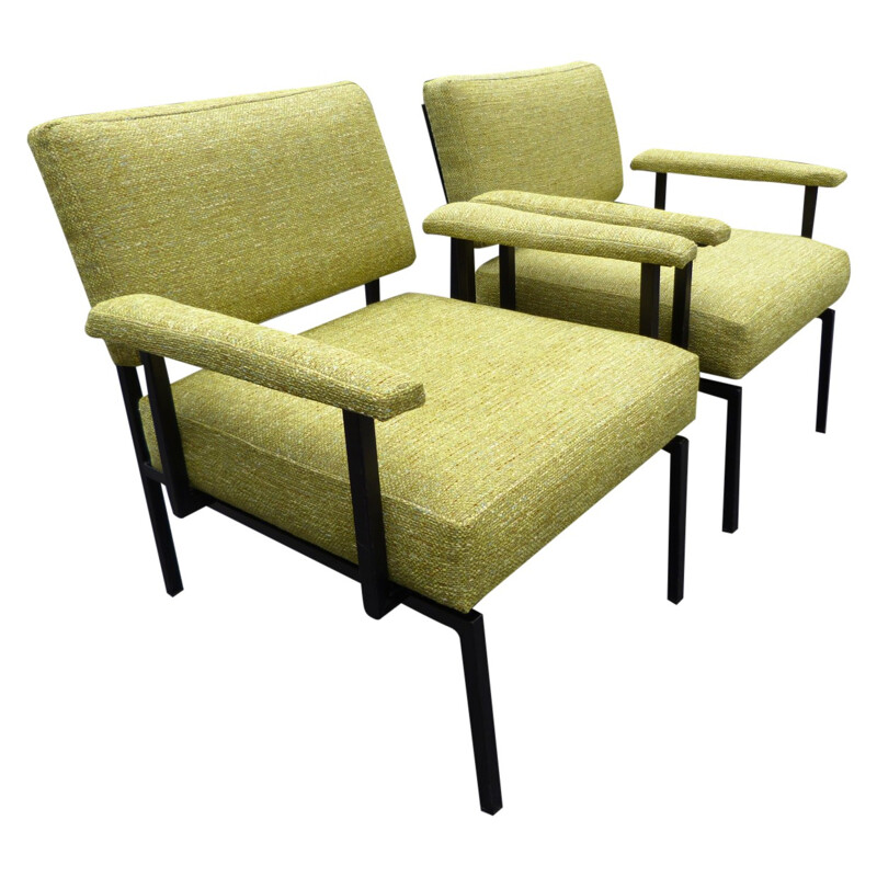 AIRBORNE pair of armchairs - 1950s 