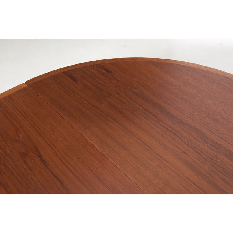 Vintage Drop Leaf Dining Table by Arne Vodder for Sibast, Denmark, 1950s