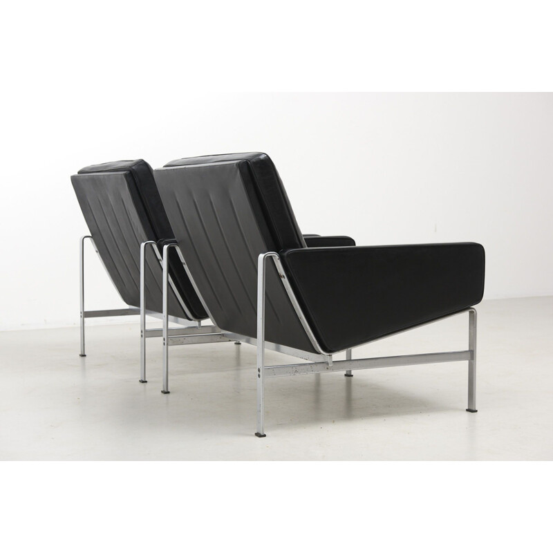 Pair of vintage Easy Chairs Model FK 6720 by Preben Fabricius & Jørgen Kastholm for Kill International, Germany 1960