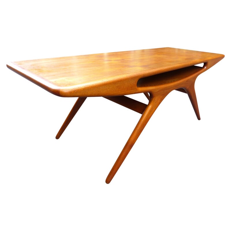 Coffee table "Smile", Johannes ANDERSEN - 1950s 