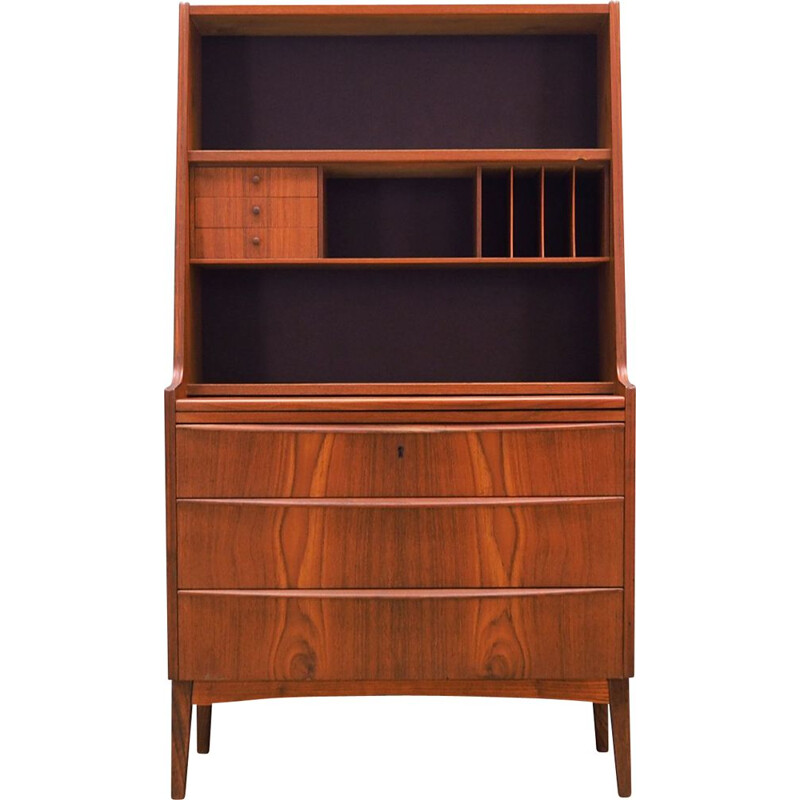 Vintage Secretaire teak, Danish 1970s