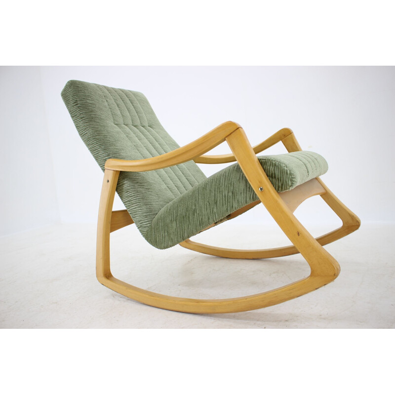 Mid Century design Rocking Chair Ton Scandinavian 1970s