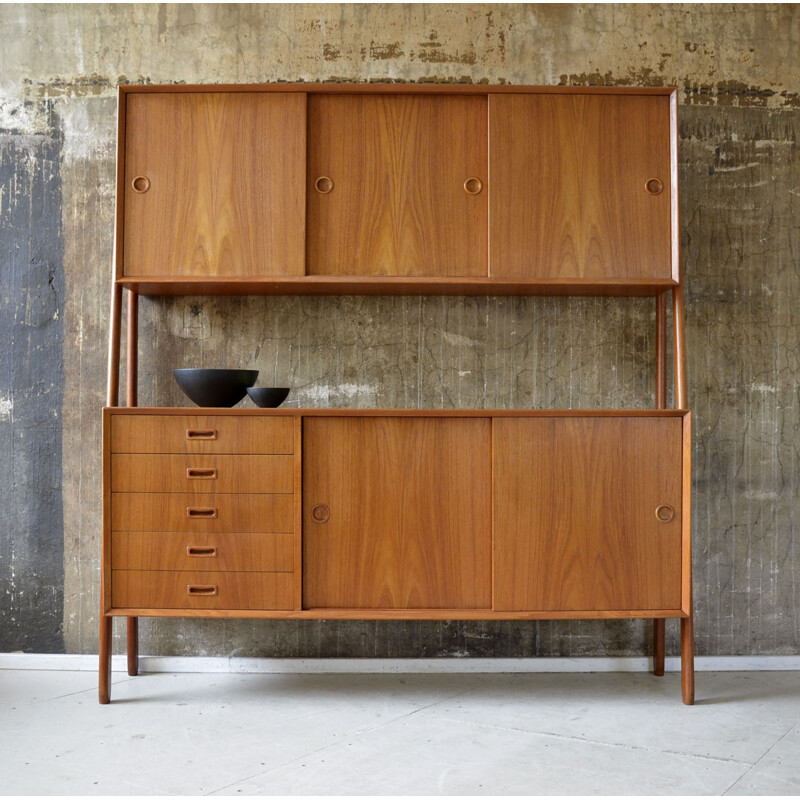 Scandinavian Omann Jun credenza, Gunni OMANN - 1960s