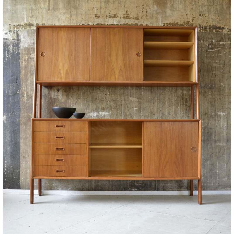 Scandinavian Omann Jun credenza, Gunni OMANN - 1960s